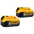 DEW-DCB205-2                   20V MAX PREMIUM XR 5.0 AH LI-ION DEWALT BATT