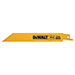 DEW-DW4807                     4" 14 TPI TAPER BACK BI-METAL DEWALT RECIPRO