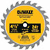 DEW-DWA412TCT                  BLADE 4-1/2" 24T WOOD CUTTING from DEW