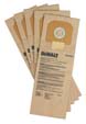 DEW-DWV9401                    PAPER BAG FOR DEWALT DUST EXTRACTORS (5 PACK