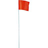 EMP-78-002                     4" X 5" ORANGE EMPIRE STAKE FLAG W/ WIRE STE