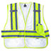 ERG-21380                      CLASS 2,SAFETY VEST WHITE/LIME STRIPE M/L 82