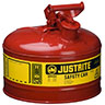 JUS-7125100                    2.5/9.5L SAFETY CAN, RED from JUS