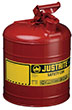 JUS-7150100                    5G/19L SAFETY CAN RED from JUS