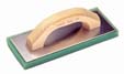 KRA-PL602                      GREEN TEXTURE FLOAT W/WOOD HANDLE 10"X4"X3/4