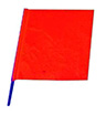 CSP-032293417CSP               18X18 WARNING FLAG W/24"L DOWEL VINYL FL. OR