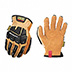 MEC-LDMP-C75-009               DURA HIDE M-PACT DRIVER F9-360 GLOVE BROWN/B