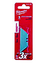 MLK-48-22-1905                 UTILITY KNIFE BLADE 5/PK from MLK