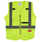 MLK-48-73-5021                 HI-VISIBILITY YELLOW SAFETY VEST S/M from ML