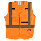 MLK-48-73-5032                 HI VISIBILITY VEST ORANGE L/XL from MLK