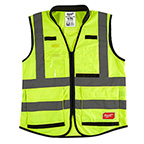 MLK-48-73-5042                 PREM HI VISIBILTY VEST YELLOW L/XL from MLK