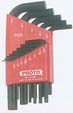 PRO-4980                       13 PC. HEX KEY SET from PRO