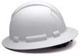 PYM-HP54116                    RIDGELINE FULL BRIM WHITE GRAPHITE HARD HAT