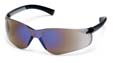 PYM-S2575S                     ZTEK BLUE MIRROR SAFETY GLASSES from PYM