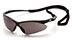 PYM-SB6320SP                   PMXTREME SAFETY GLASSES BLACK/ GRAY W/ CORD