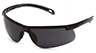 PYM-SB8623D                    EVER-LITE BLACK/DARK GRAY SAFETY GLASSES fro