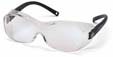 PYM-S3510SJ                    OTS BLACK/CLEAR JUMBO SAFETY GLASSES (OVER P