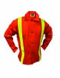 TIL-6230DRTL                   30" ORANGE JACKET W/REFLEC. TAPE LARGE from