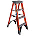 WER-7404                       4' TYPE IAA FIBERGLASS WERNER STEP LADDER fr