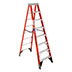 WER-7408                       8' TYPE IAA FIBERGLASS WERNER STEP LADDER fr