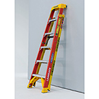 WER-L6204                      4' TYPE IA FIBERGLASS WERNER LEANING LADDER