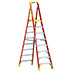 WER-PD6208                     14' Reach Height 8' Type IA FIBERGLASS with